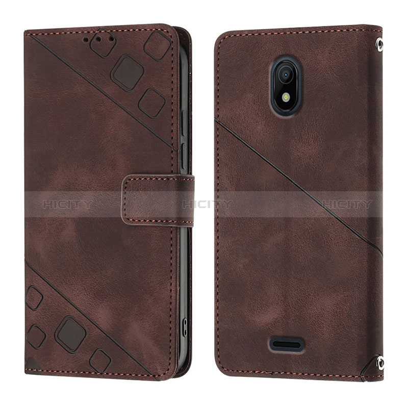 Funda de Cuero Cartera con Soporte Carcasa YB1 para Nokia C100