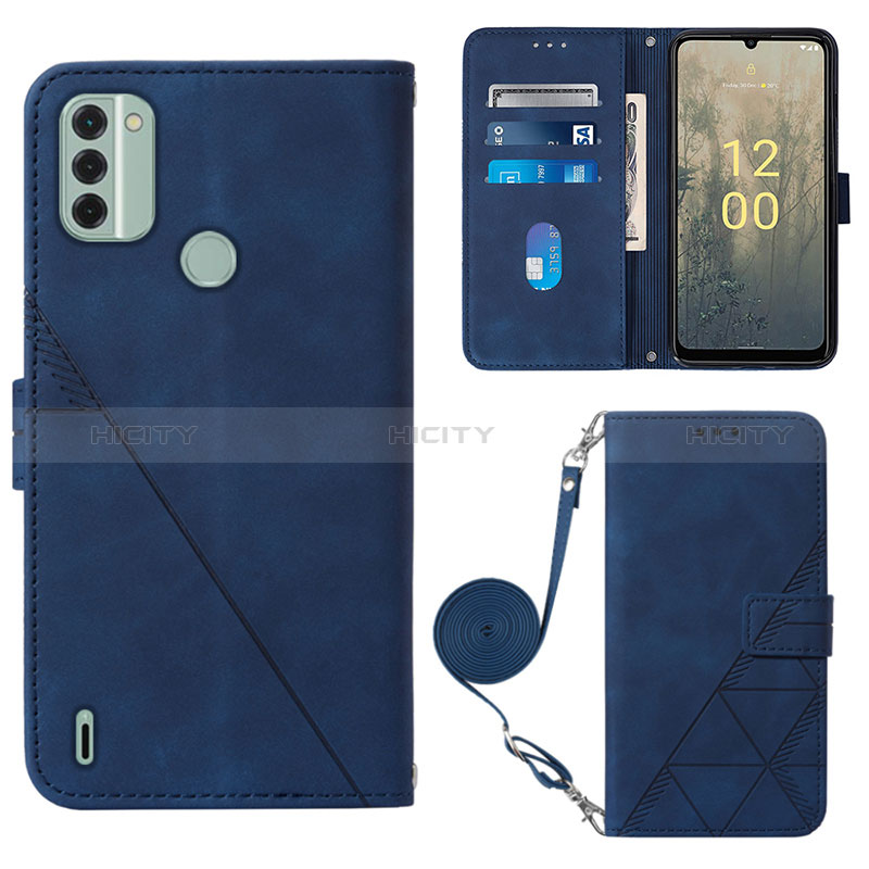 Funda de Cuero Cartera con Soporte Carcasa YB1 para Nokia C31