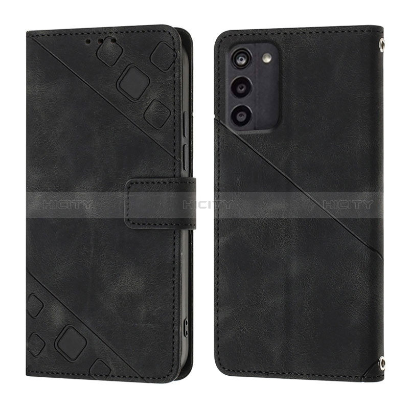 Funda de Cuero Cartera con Soporte Carcasa YB1 para Nokia G100 Negro