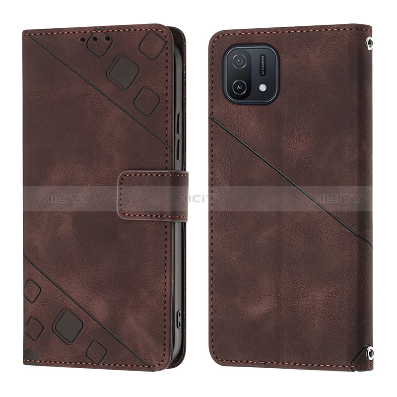 Funda de Cuero Cartera con Soporte Carcasa YB1 para Oppo A16K