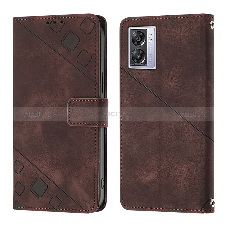 Funda de Cuero Cartera con Soporte Carcasa YB1 para Realme V23 5G