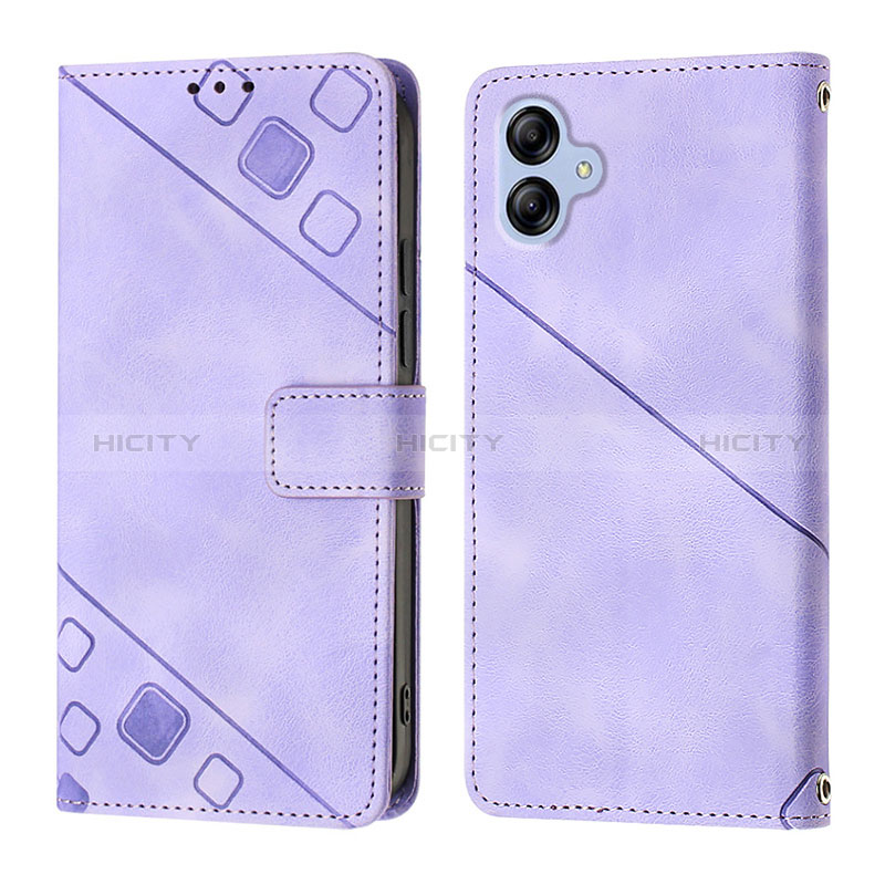 Funda de Cuero Cartera con Soporte Carcasa YB1 para Samsung Galaxy A04E