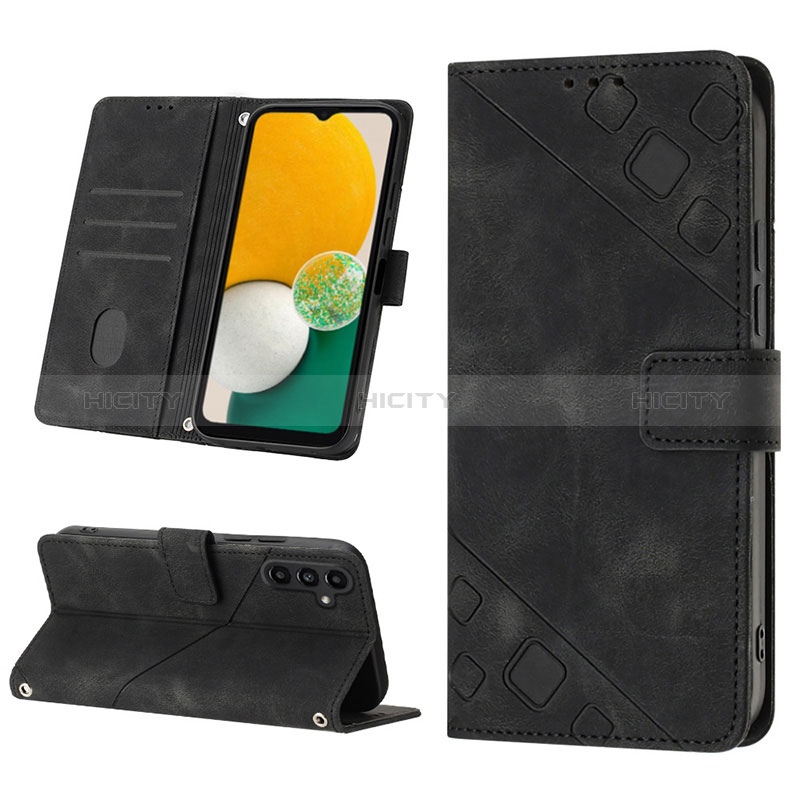 Funda de Cuero Cartera con Soporte Carcasa YB1 para Samsung Galaxy A04s