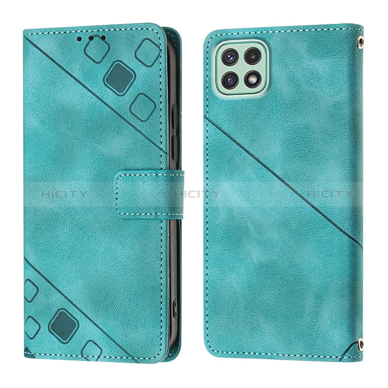 Funda de Cuero Cartera con Soporte Carcasa YB1 para Samsung Galaxy A22s 5G