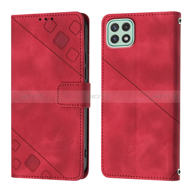 Funda de Cuero Cartera con Soporte Carcasa YB1 para Samsung Galaxy A22s 5G