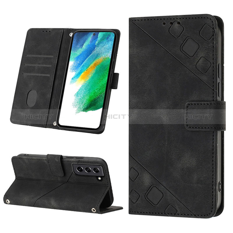 Funda de Cuero Cartera con Soporte Carcasa YB1 para Samsung Galaxy S21 FE 5G