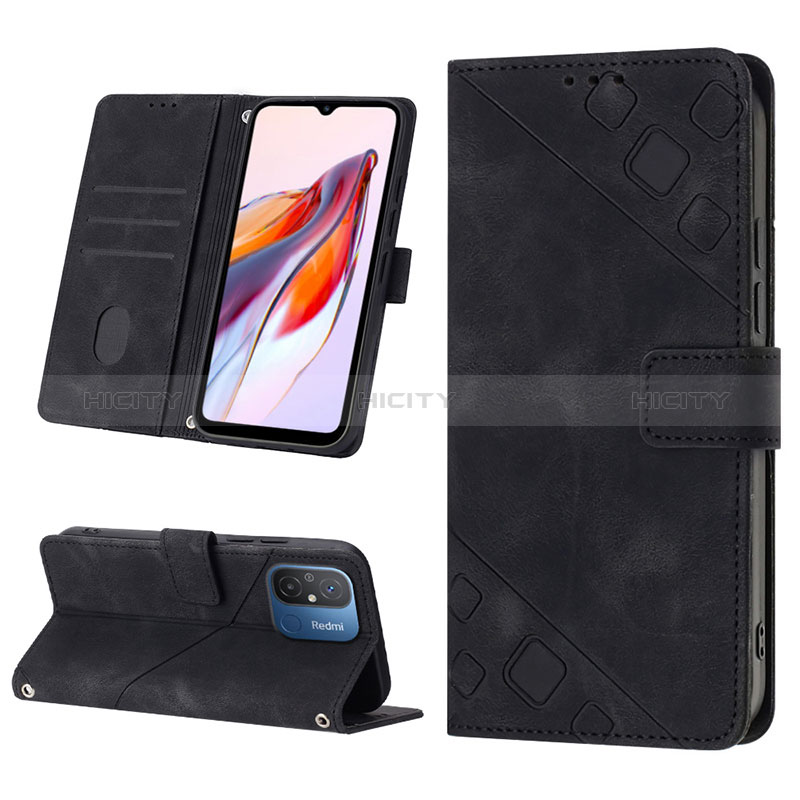 Funda de Cuero Cartera con Soporte Carcasa YB1 para Xiaomi Poco C55