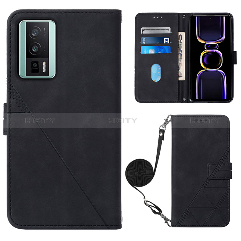 Xiaomi Poco F5 Pro Flip Case Wallet - Funda de cuero con funda tipo  billetera