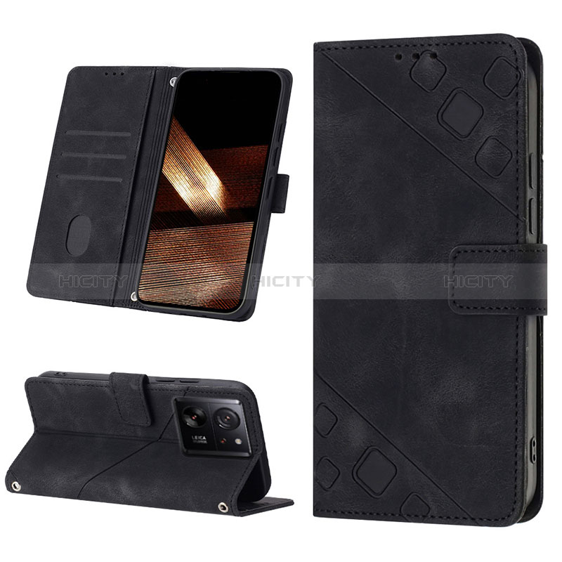 Funda de Cuero Cartera con Soporte Carcasa YB1 para Xiaomi Redmi K60 Ultra 5G