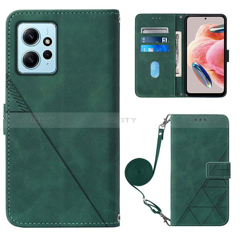 Funda de Cuero Cartera con Soporte Carcasa YB1 para Xiaomi Redmi Note 12 4G