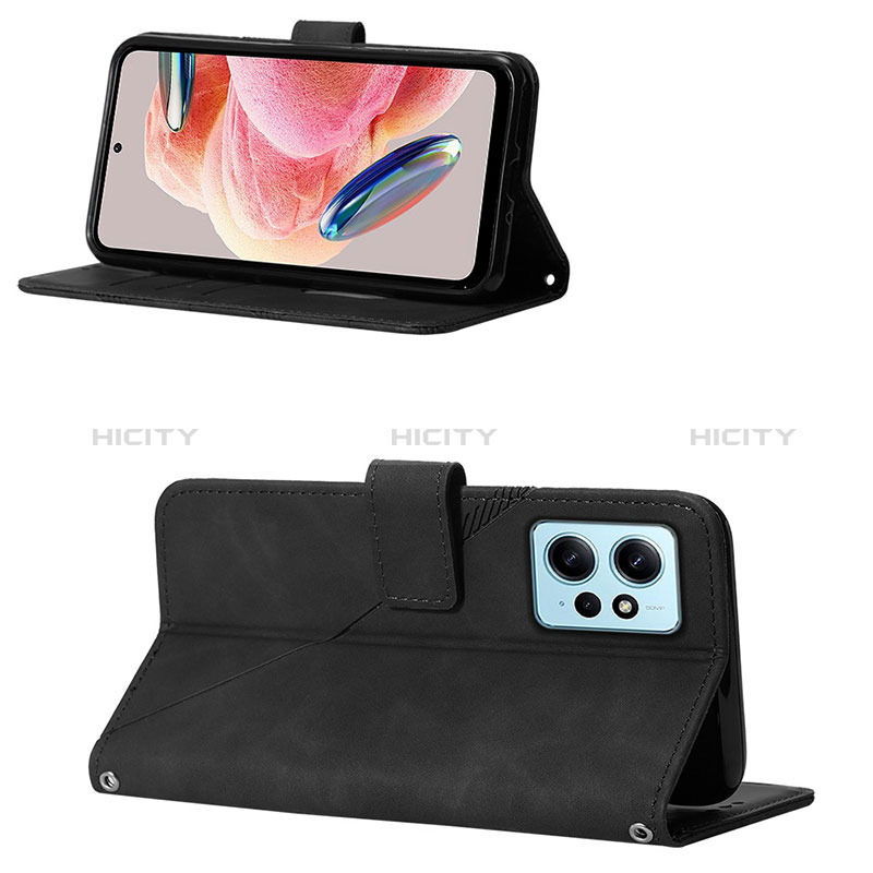 Funda de Cuero Cartera con Soporte Carcasa YB1 para Xiaomi Redmi Note 12 4G