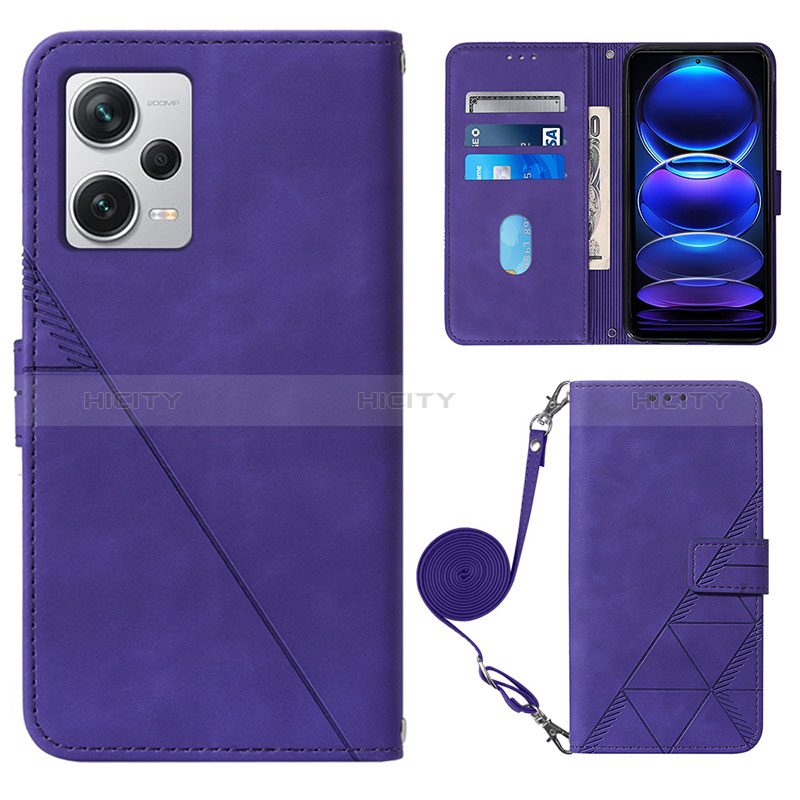 Funda de Cuero Cartera con Soporte Carcasa YB1 para Xiaomi Redmi Note 12 Explorer