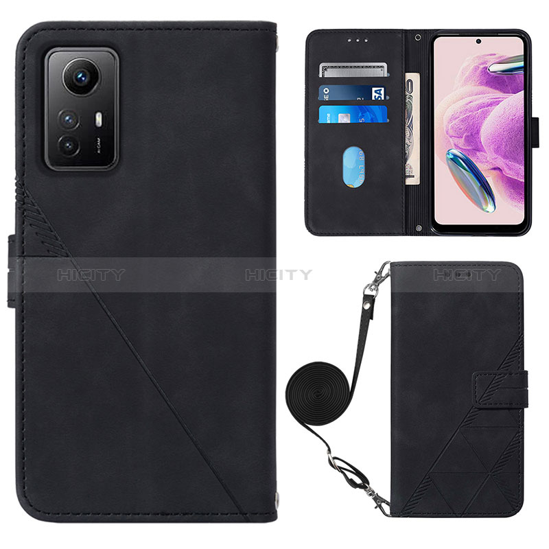 Funda de Cuero Cartera con Soporte Carcasa YB1 para Xiaomi Redmi Note 12S