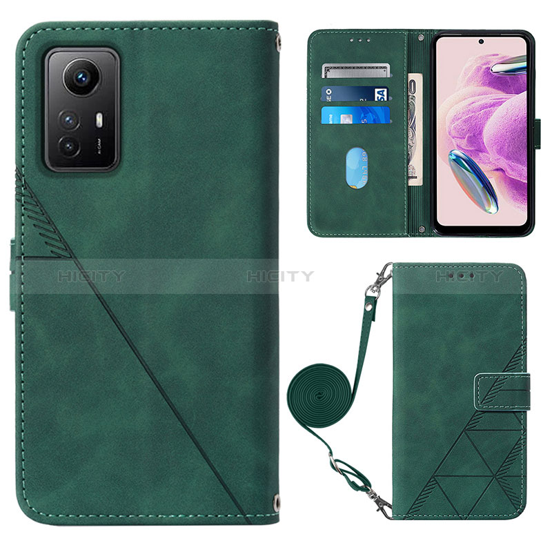 Funda de Cuero Cartera con Soporte Carcasa YB1 para Xiaomi Redmi Note 12S