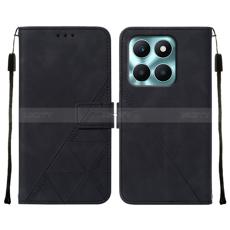 Funda de Cuero Cartera con Soporte Carcasa YB2 para Huawei Honor X6a