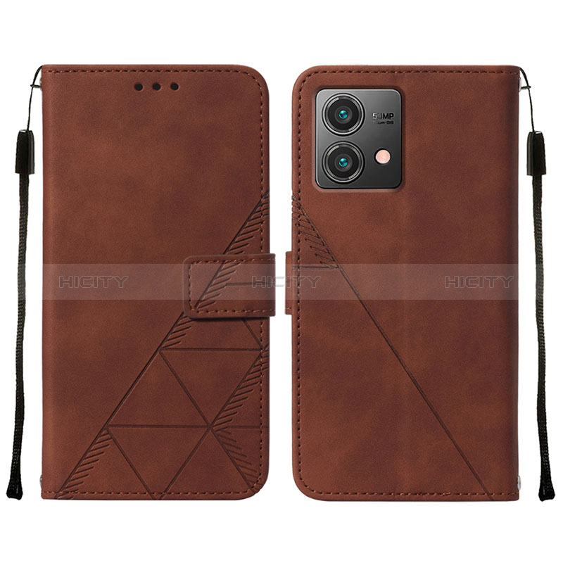 Funda de Cuero Cartera con Soporte Carcasa YB2 para Motorola Moto G84 5G