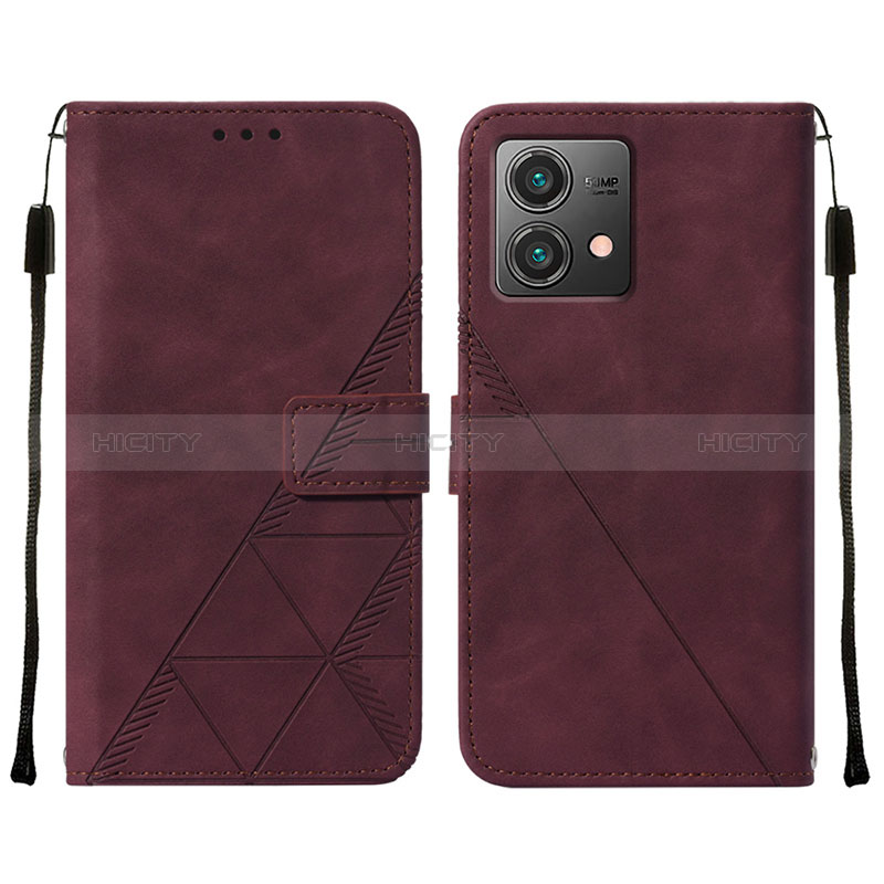 Funda de Cuero Cartera con Soporte Carcasa YB2 para Motorola Moto G84 5G