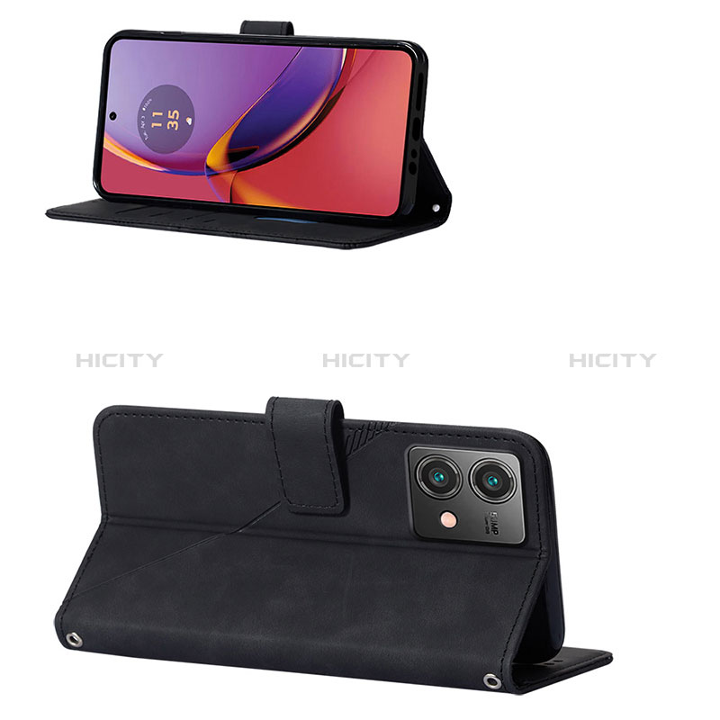 Funda de Cuero Cartera con Soporte Carcasa YB2 para Motorola Moto G84 5G