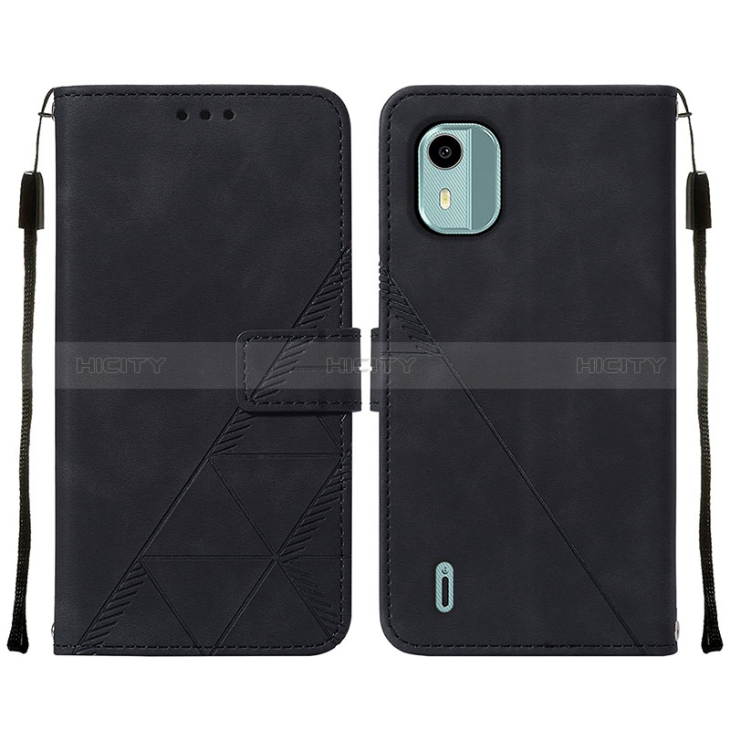 Funda de Cuero Cartera con Soporte Carcasa YB2 para Nokia C12