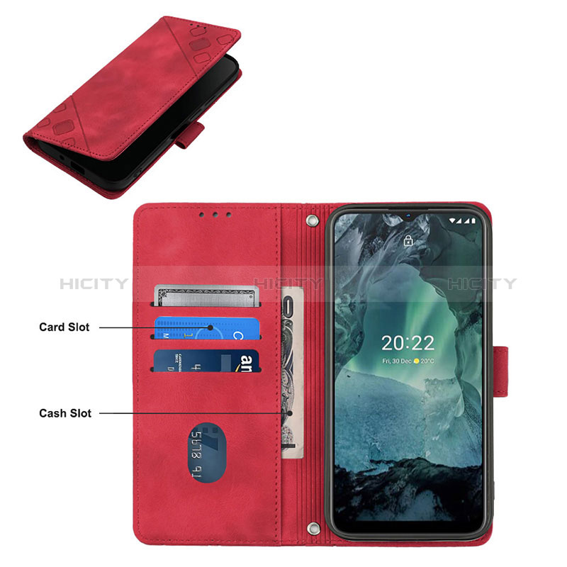 Funda de Cuero Cartera con Soporte Carcasa YB2 para Nokia G11