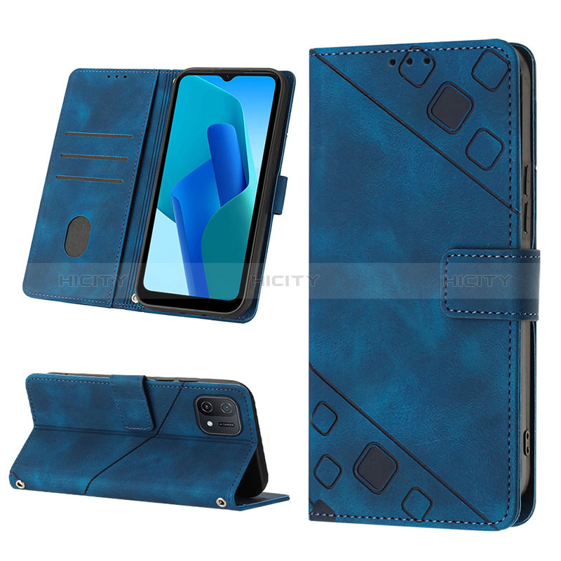 Funda de Cuero Cartera con Soporte Carcasa YB2 para Oppo A16K