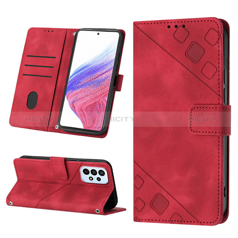 Funda de Cuero Cartera con Soporte Carcasa YB2 para Samsung Galaxy A53 5G