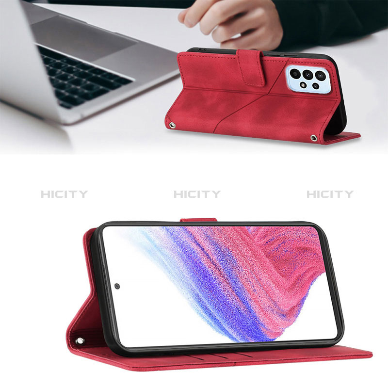 Funda de Cuero Cartera con Soporte Carcasa YB2 para Samsung Galaxy A73 5G