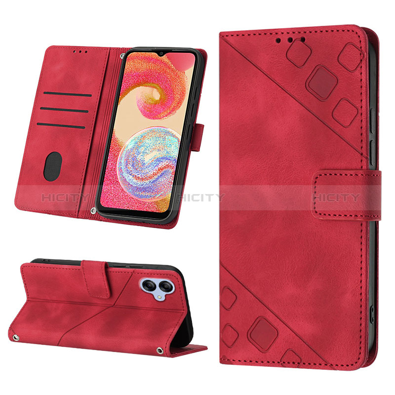 Funda de Cuero Cartera con Soporte Carcasa YB2 para Samsung Galaxy M04