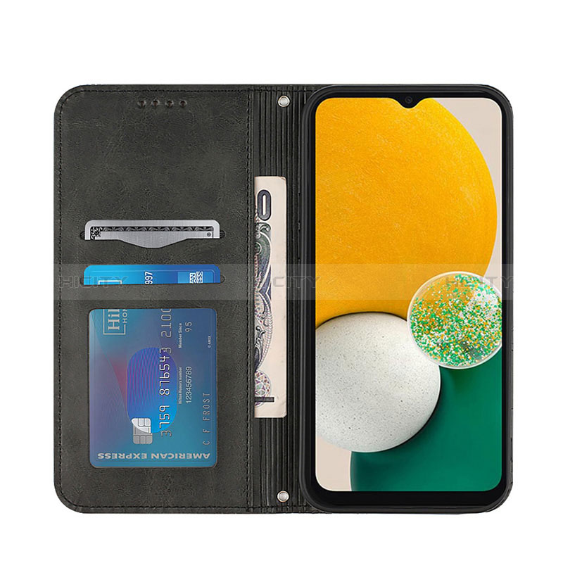 Funda de Cuero Cartera con Soporte Carcasa YB2 para Samsung Galaxy Quantum4 5G