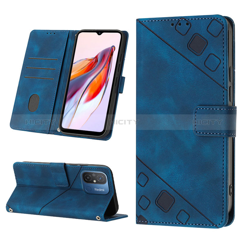 Funda de Cuero Cartera con Soporte Carcasa YB2 para Xiaomi Redmi 11A 4G