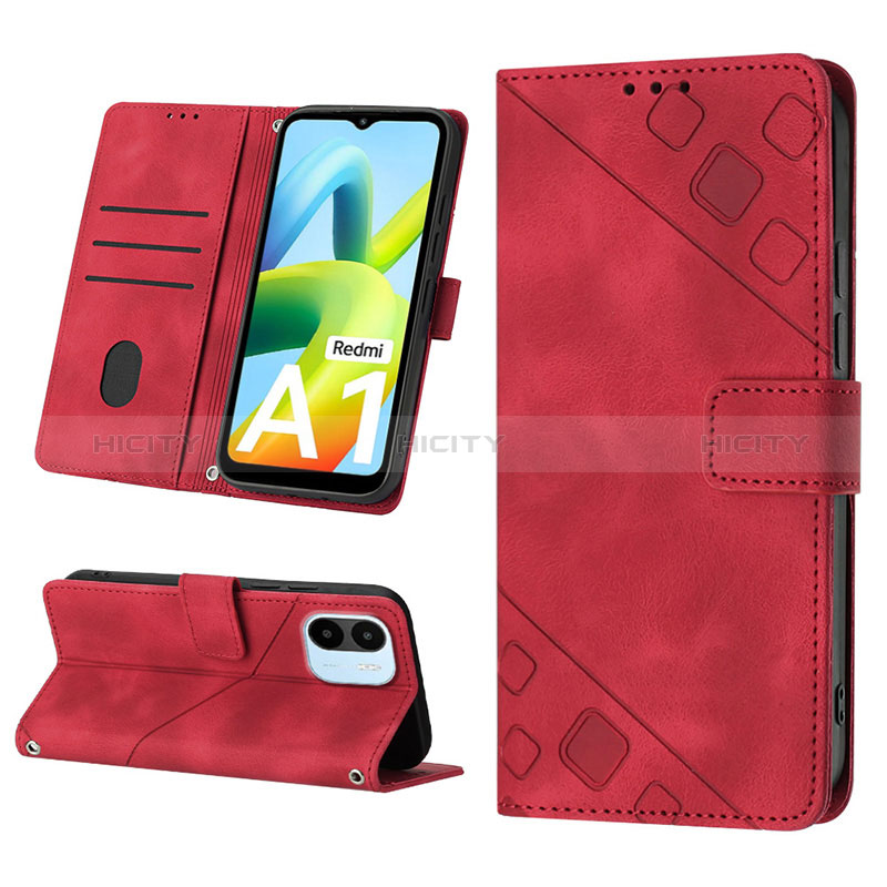 Funda de Cuero Cartera con Soporte Carcasa YB2 para Xiaomi Redmi A2