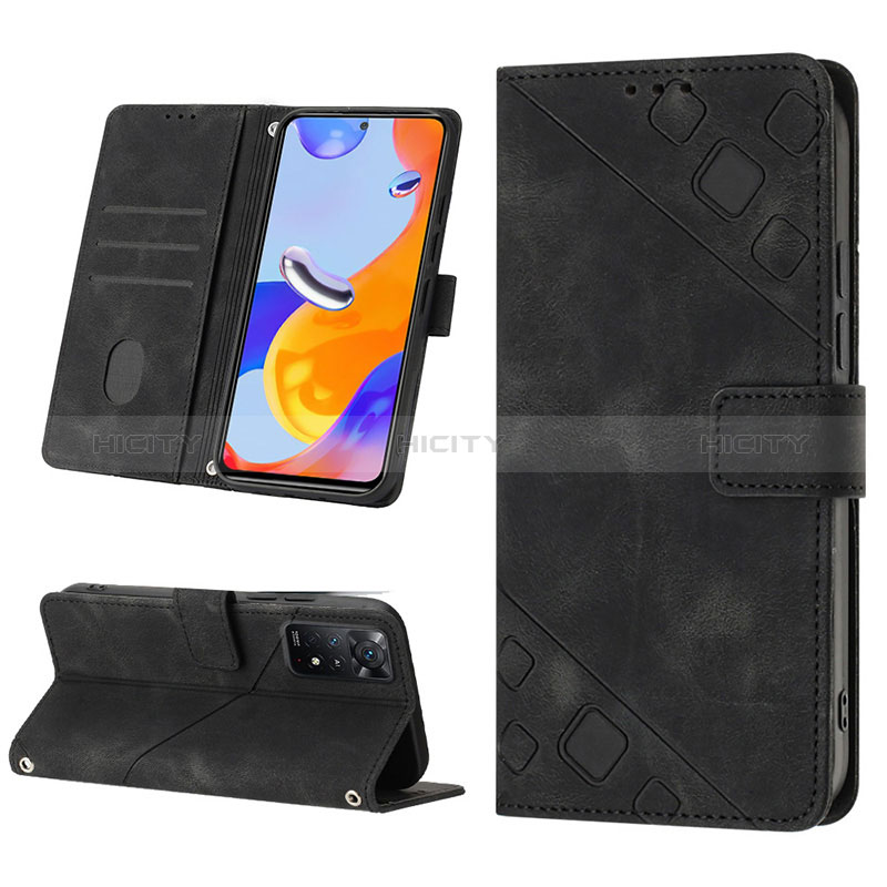 Funda de Cuero Cartera con Soporte Carcasa YB2 para Xiaomi Redmi Note 11 Pro 5G