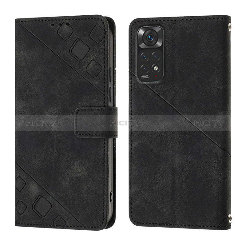 Funda de Cuero Cartera con Soporte Carcasa YB2 para Xiaomi Redmi Note 11S 4G