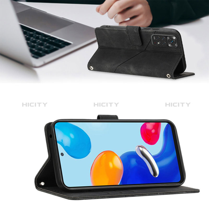 Funda de Cuero Cartera con Soporte Carcasa YB2 para Xiaomi Redmi Note 11S 4G