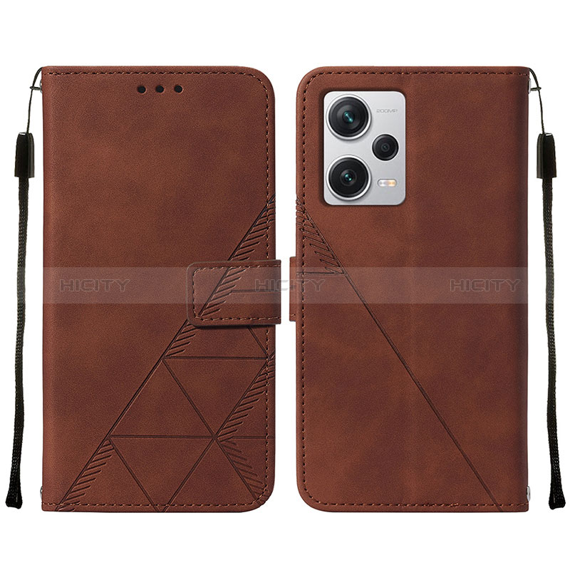 Funda de Cuero Cartera con Soporte Carcasa YB2 para Xiaomi Redmi Note 12 Pro+ Plus 5G