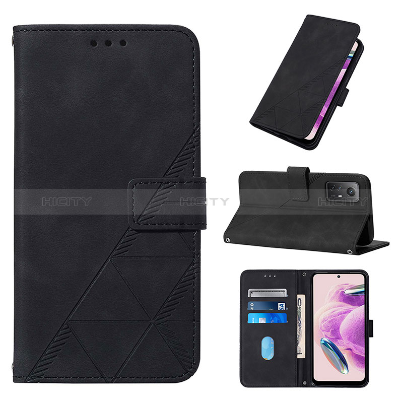 Funda de Cuero Cartera con Soporte Carcasa YB2 para Xiaomi Redmi Note 12S