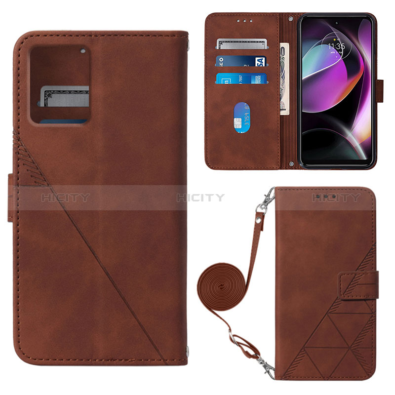 Funda de Cuero Cartera con Soporte Carcasa YB3 para Motorola Moto G 5G (2023)