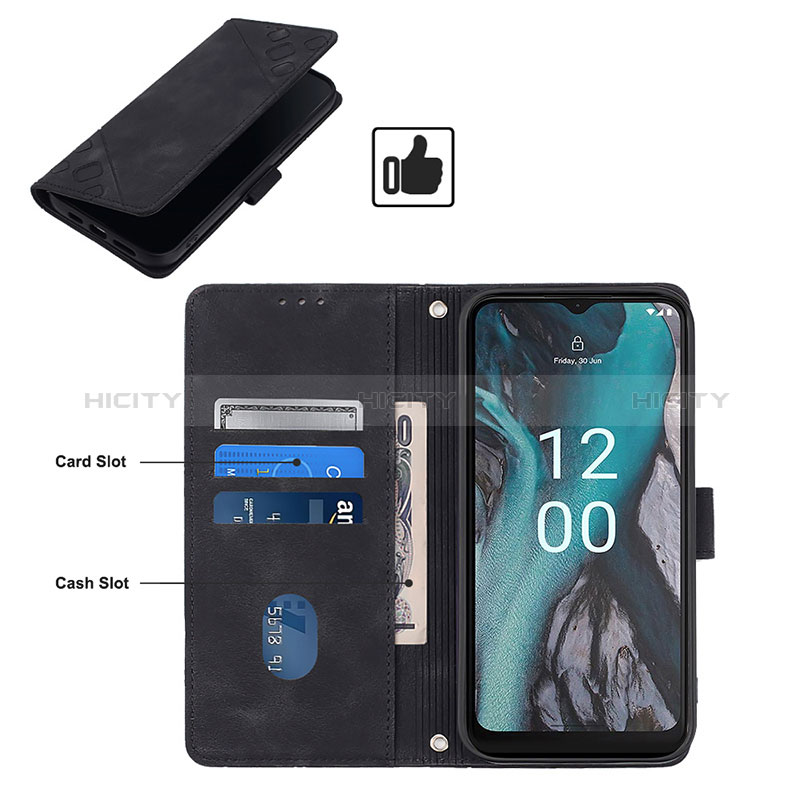 Funda de Cuero Cartera con Soporte Carcasa YB3 para Nokia C22