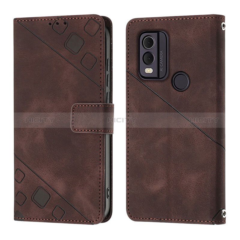 Funda de Cuero Cartera con Soporte Carcasa YB3 para Nokia C22