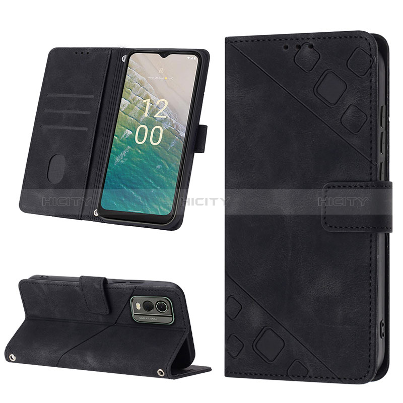 Funda de Cuero Cartera con Soporte Carcasa YB3 para Nokia C32