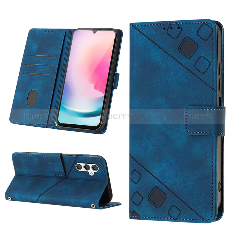 Funda de Cuero Cartera con Soporte Carcasa YB3 para Samsung Galaxy A24 4G