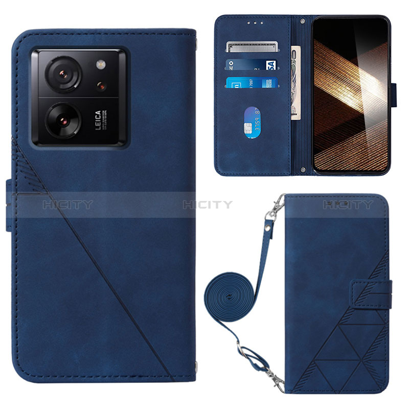 Funda de Cuero Cartera con Soporte Carcasa YB3 para Xiaomi Redmi K60 Ultra 5G