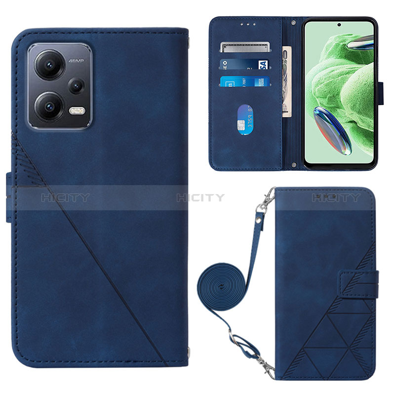 Funda de Cuero Cartera con Soporte Carcasa YB3 para Xiaomi Redmi Note 12 5G