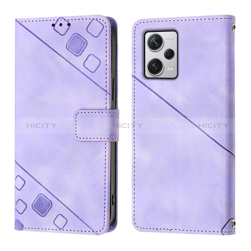 Funda de Cuero Cartera con Soporte Carcasa YB3 para Xiaomi Redmi Note 12 Explorer