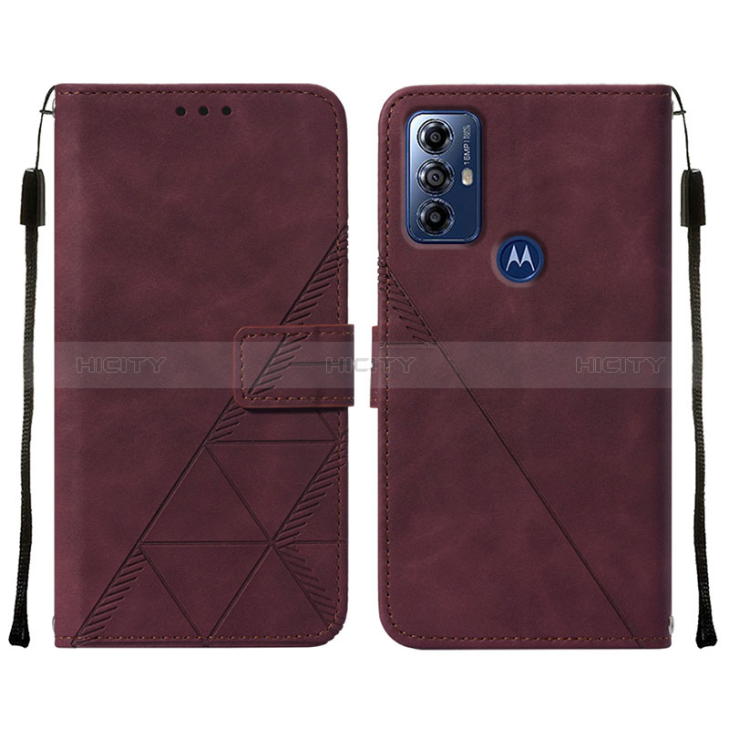 Funda de Cuero Cartera con Soporte Carcasa YB4 para Motorola Moto G Play (2023)