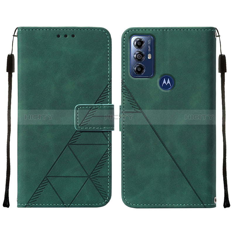 Funda de Cuero Cartera con Soporte Carcasa YB4 para Motorola Moto G Play (2023)