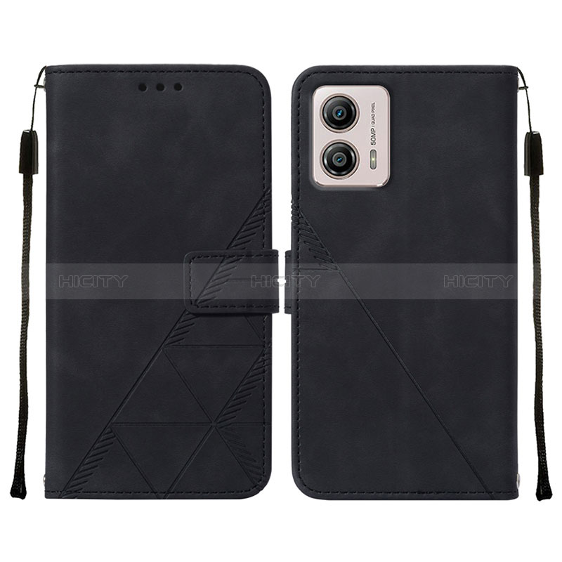 Funda de Cuero Cartera con Soporte Carcasa YB4 para Motorola Moto G53j 5G