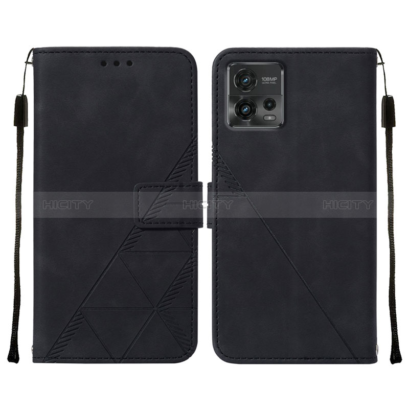 Funda de Cuero Cartera con Soporte Carcasa YB4 para Motorola Moto G72