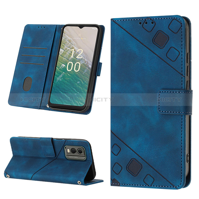 Funda de Cuero Cartera con Soporte Carcasa YB4 para Nokia C210