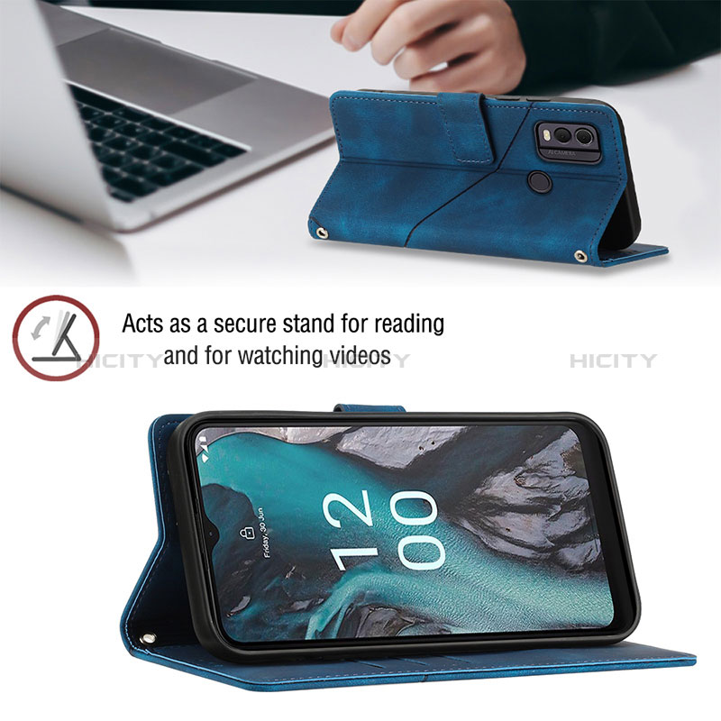 Funda de Cuero Cartera con Soporte Carcasa YB4 para Nokia C22